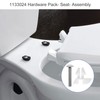 TNITRIB Toilet Seat Bolts for Kohler 1133024 Hardware Pack, for