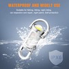 Ciwuzxs Keychain Flashlights Rechargeable, 800 Lumens EDC Mini Flashlights, COB