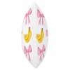 Pink Bows Cute Coquette banana y2k Clean Girl Aesthetic Throw