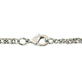 Selectively Layered in Gold Presidential Seal Half Dollar Coin Silvertone Pendant Necklace