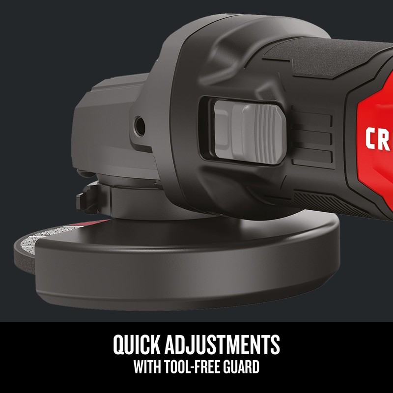 CRAFTSMAN Small Angle Grinder Tool 4-1/2 inch, 6 Amp, 12,000