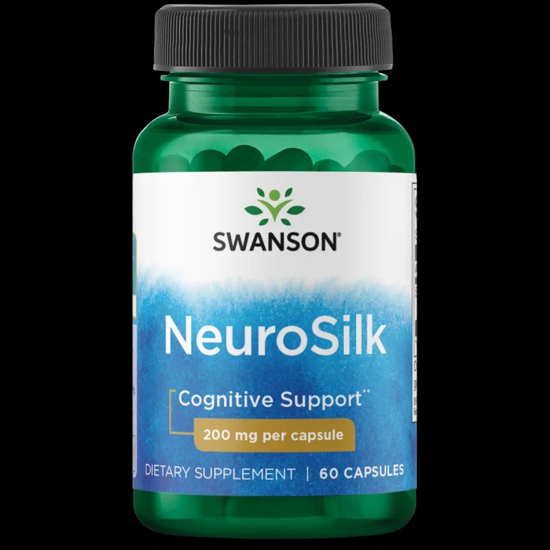 Swanson Neurosilk with Brain Factor-7 200 mg 60 Capsules