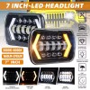 Unbranded For Toyota Pickup 1982-1995 Truck 4Runner 5x7" 7x6" LED