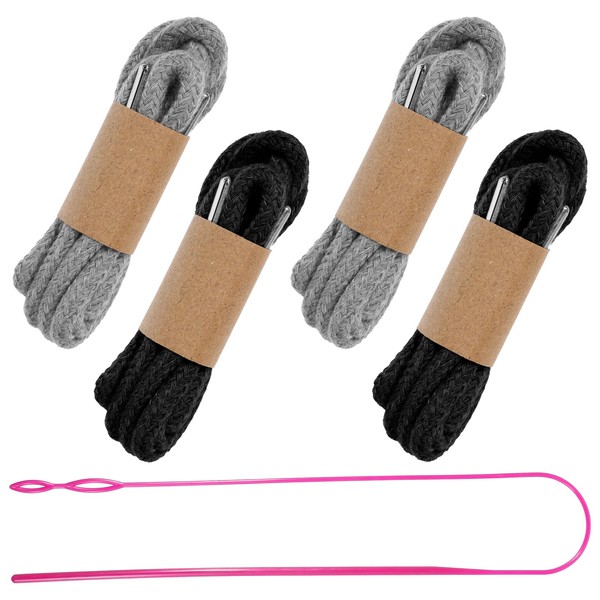 BOHUIZ 4 Pcs Drawstring Cords Universal Replacement Drawstring for Sweatpants