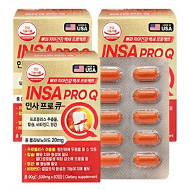 Daehyun Ebenezer Insapro Q 500mgx60 tablets 3, propolis extract, dental health / 인사프로 큐 500mgx60정 3개, 프로폴리스추출물, 치아건강