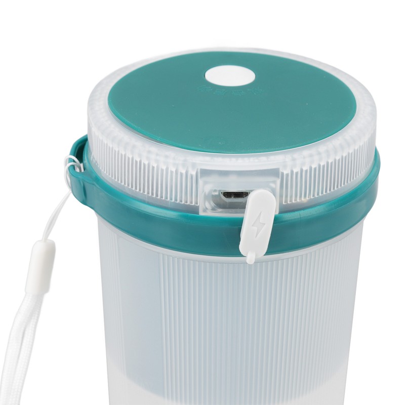 300ml USB Charging Electric Juicer Cup Security Lock Blender with