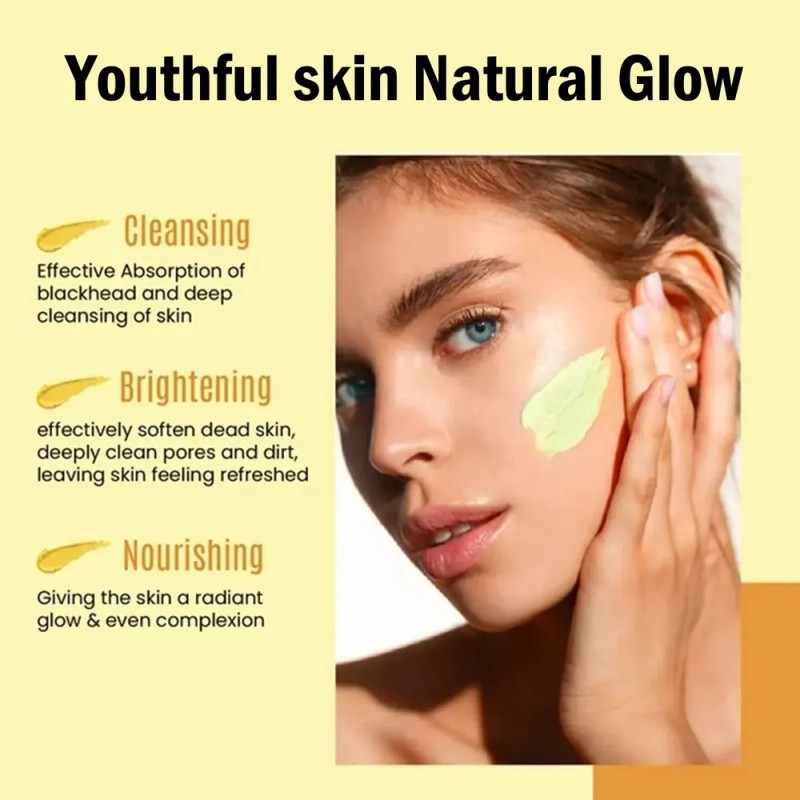 Mascarilla De Arcilla Iluminadora Con Cúrcuma West Month