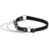 Deelfel Women's Choker Necklace, PU Leather, With Chain, Punk Style,
