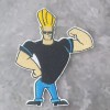 Unbranded Johnny Bravo Cartoon Cartoons Boomerang Character Embroidered Iron On