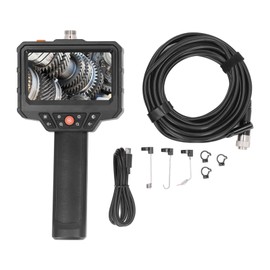 Endoscope Camera 4.3 Inch HD 1080P Inspection Snake Camera with 8 LED Lights for Pipeline Vehicle Maintenance 5m