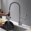 Commercial Kitchen Faucet Pull-Down Sprayer Brass Kitchen Faucet High Quality