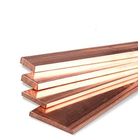 99.95% pure copper sheet, copper sheet, pure copper rail, copper strips, red copper strips, (3 x 30 x 300 mm)