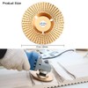 ASNOMY Wood Sanding Disc for Angle Grinder 125 mm, Flex