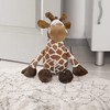 Relaxdays Giraffe Fabric Floor Sand Heavy Interior Soft Door Stop