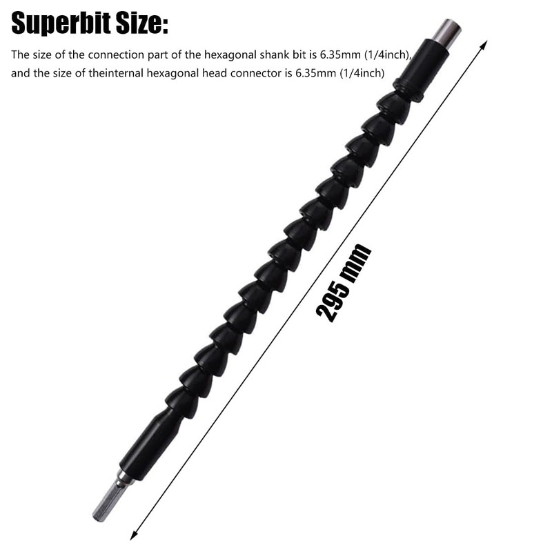 Super Bit，Superbit Screwdriver Flexible，Flexible Drill Bit Extension bar，Flexible Shaft Extension
