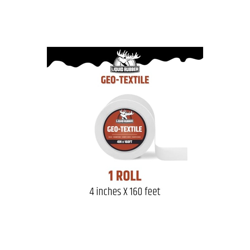 Liquid Rubber Geo-Textile - Fix Leaks - Repair and Restore