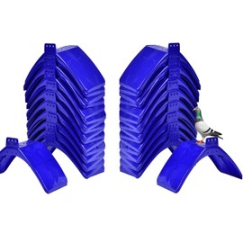 JIAOAO 40 Pcs Pigeon Stands Dove Rest Stand Plastic Pigeon Rack Bird Stand Holder Plastic Pigeons Stand Frame Bird Supplies Accessories for Pigeon Bird Parrot., Blue 40