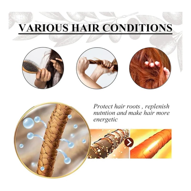 M1h Aceite De Argán For El Cabello, El Rostro Y