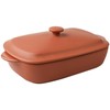 TUSIMI Ceramic Casserole Dish with Lid,33oz Covered Rectangular Baking Dish