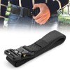 Outdoor Male Multifunction Nylon Tactics Waist Belt for Camping Climbingblack