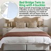 iMoloovi Bed Bridge Twin to King, Cotton Twin to King
