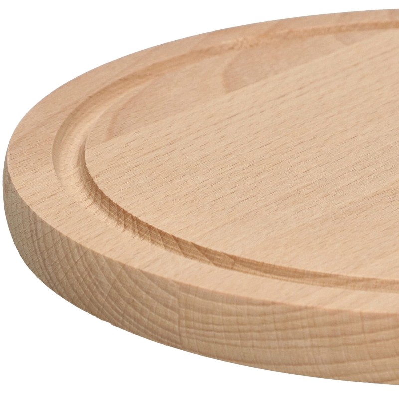 KOTARBAU® Round Chopping Board Diameter 20 cm Wooden Board for
