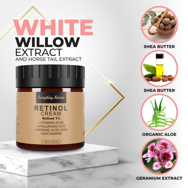 Retinol Cream - Premium Moisturizer for face - Large -