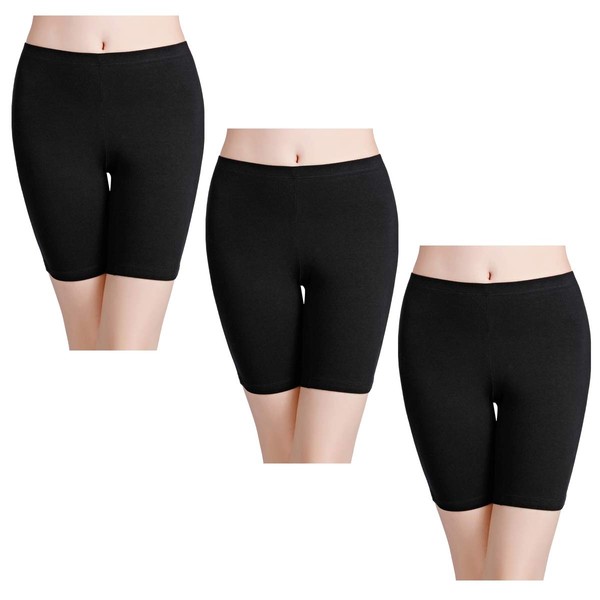 wirarpa Women's Cotton Boy Shorts Underwear Anti Chafing Soft Biker
