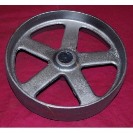 Flywheel Supply 9 Inch Hit & Miss Witte Gas Engine Flywheel Engine Cart Wheel Cast Iron