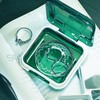 DUBSTAR Daily Pill Organizer,4 Compartments Portable Travel Small Pill Case,