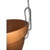 Orchid Nerd 12 Galvanized Single Clip-on Pot Hanger for Orchids