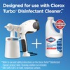 Turbo Disinfectant Cleaner for Sprayer Devices, Bleach-Free, Kills Cold and