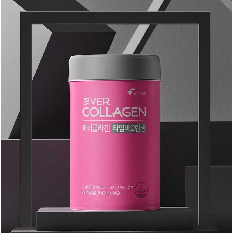 에버콜라겐 타임비오틴 셀, 90g, 4개 Evercollagen Time Biotin Cell, 90g,