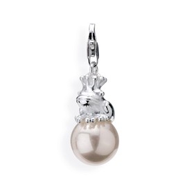 heartbreaker Ladies'Charm 925 Silver White of HB - 253