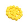 Motoforti 20pcs 19mm Rubber Car Wheel Tire Nut Screw Lug