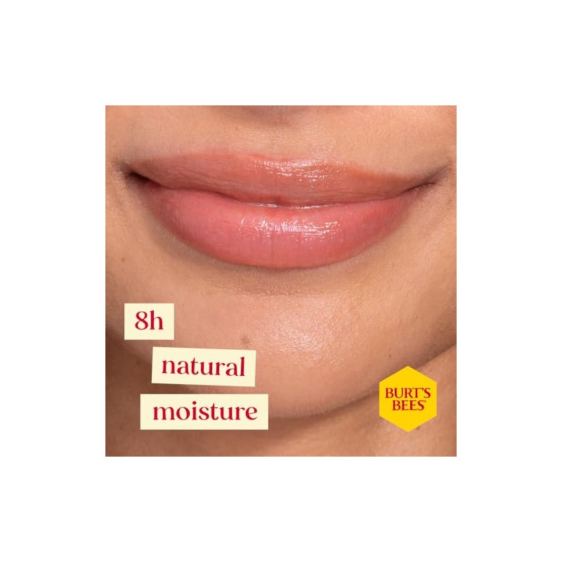 Burt's Bees Tinted Lip Balm, Zinnia, 1 Pack