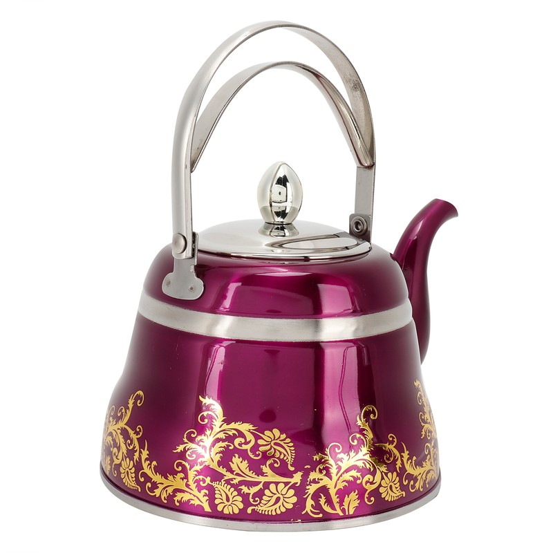 1.5L Teapot Classical Roman Tea Coffee Water Kettle Teaware Kitchen