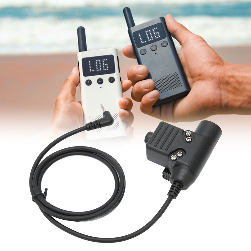 U94 PTT Military Adapter Walkie Talkie Headset Adapter for Xiaomi