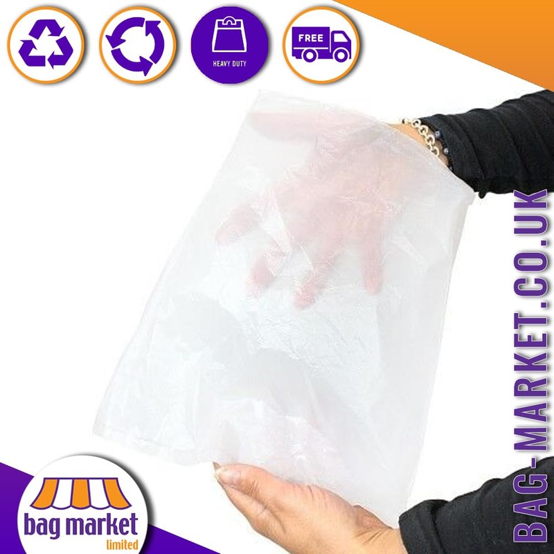 Pro-Thene | 1000 x Strong White HDPE Butcher Counter Bags