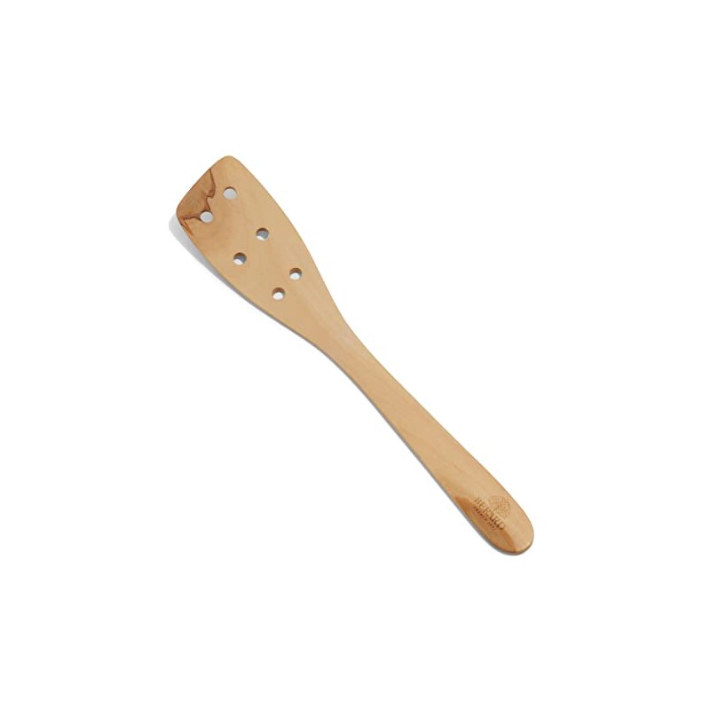 Bérard Olive Wood Spatula with 6 Holes Kitchen Aid Olive