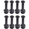 Longboard Skateboards Cruiser Hardware Screws 1 inch Black Color (1")