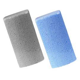 PACKOVE 2pcs Pumice Stones for Feet Exfoliation Dead Skin Removers for Smooth Feet Care Scrubber Gray for Men Women and Seniors