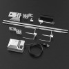 onlyfire Universal BBQ Grill Rotisserie Kit with 110V Electric Motor