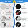 Mattress Protector 90 x 200 cm Waterproof Black Incontinence Pad