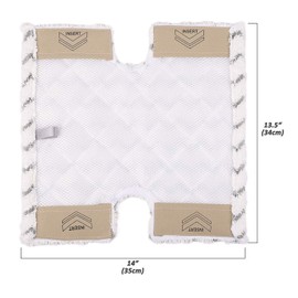 ConPus 2 Pack Replacement Steam Mop Pads for Shark Lift-Away Pro Steam Pocket Mop S3973 S3973D S3973WM & Genius Steam Pocket Mop S5002Q S5003A S5003D S6001W S6001WM S6002 S6002C S6003D S600W