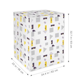 BESPORTBLE Washing Machine Portable Wash Machine Cover: Tumble Dryer Cover Full Covered Washing Machine Cover for Home Tumble Dryer Cover Waterproof