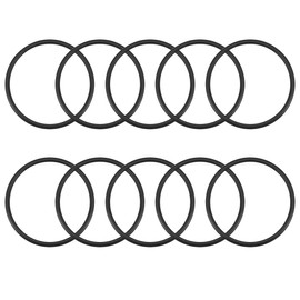 sourcing map Metric Nitrile Rubber O-Rings Seal 57 mm OD 50.8 mm ID 3.1 mm Width Pack of 10