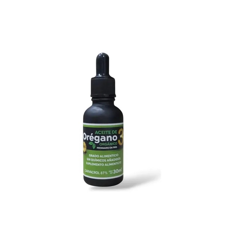 Aceite De Orégano Y Orégano Coco 30ml Alto En Carvacrol