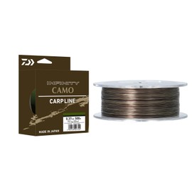 Daiwa Infinity Camo, 0.34 mm, 9.20 kg, 20.0 lb, 500 m, brown camo, monofilament fishing line, 12768-034