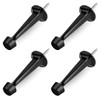 HOMOTEK 4 Pack Heavy Duty Solid Rigid Door Stop with